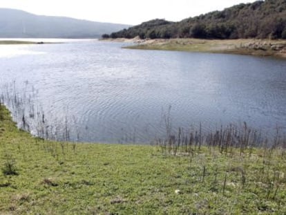 Embalse de El Atazar (Madrid).