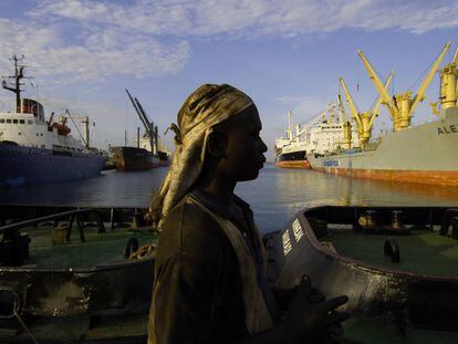 El puerto de Tema, en Ghana.