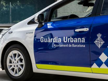 Un coche de la Guardia Urbana de Barcelona.