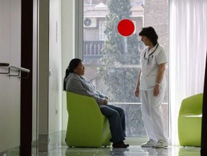 Área de Cuidados Paliativos del Hospital de Sant Pau de Barcelona.
