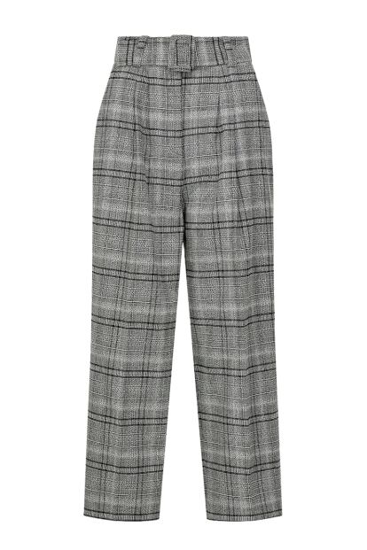 Pantalón de cuadros de Claudie Pierlot (225 €).