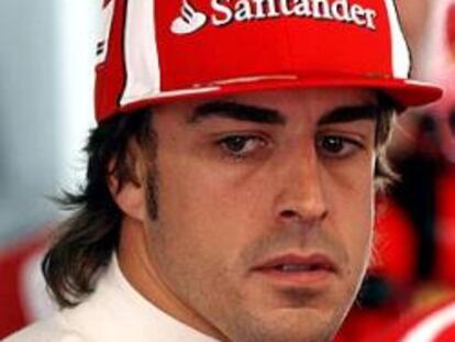 Fernando Alonso, preparando el GP de Mónaco el 26 de mayo de 2011