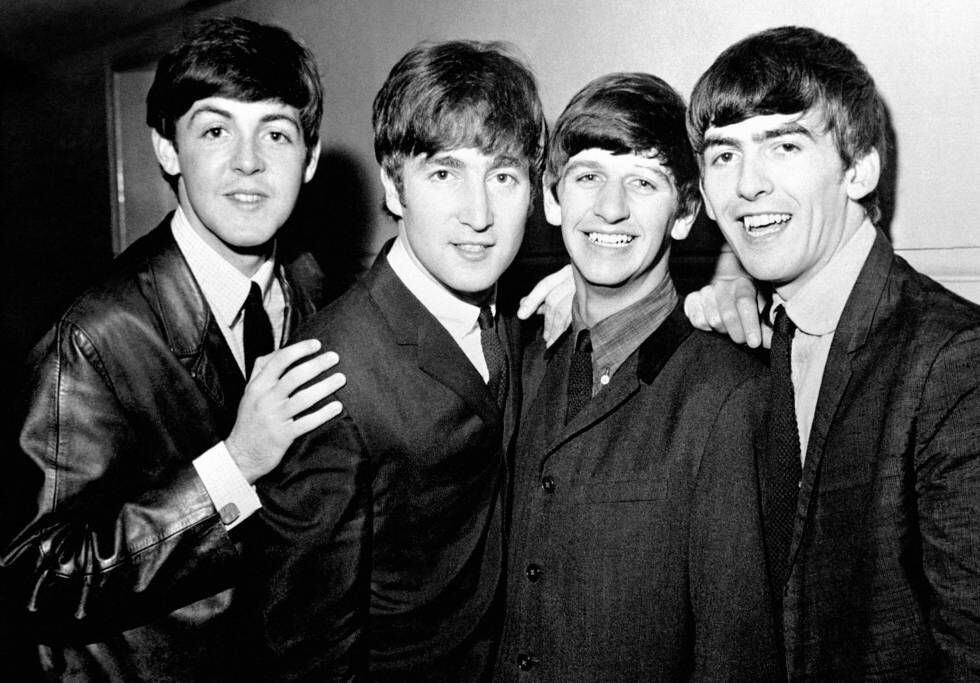 Los Beatles el 1 de junio de 1963.