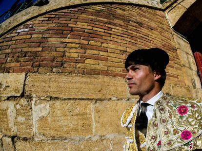 Pablo Aguado, torero debutante en Colmenar Viejo.