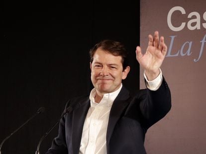 Alfonso Fernández Mañueco, líder en Castilla y León del PP, el partido más votado el pasado día 13.