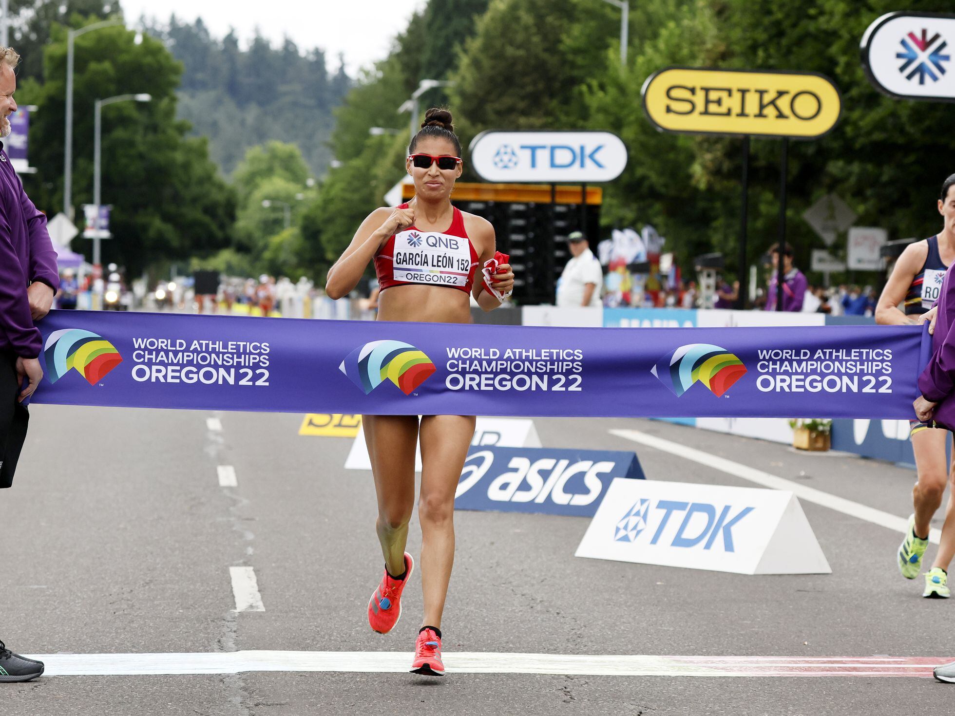 La marchadora peruana Kimberly García vuelve a ganar y es la primera atleta  con dos oros en el Mundial de Oregón, Deportes