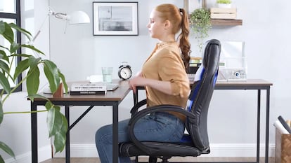 Silla de Oficina Regulable y Ergonómica para Escritorio con