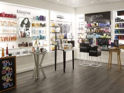 Parte del salón de belleza que la división de productos profesionales de L’Oréa quiere instalar en todas sus peluquerías.