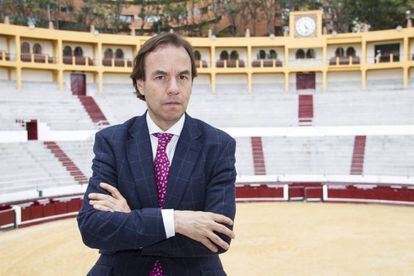 Felipe Negret, empresario de la plaza de toros de Bogotá.