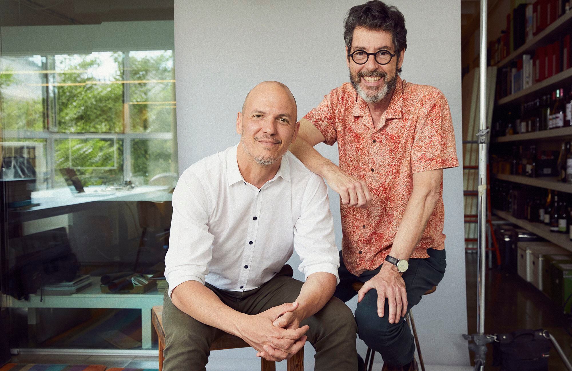 Miquel Capo (izquierda) y Xavier Bas dirigen juntos el estudio fundado hace 25 años. 