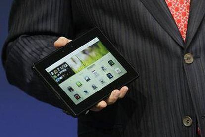 La tableta Playbook del fabricante canadiense RIM.