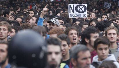 Manifestación Rodea el Congreso celebrada en septiembre de 2012.