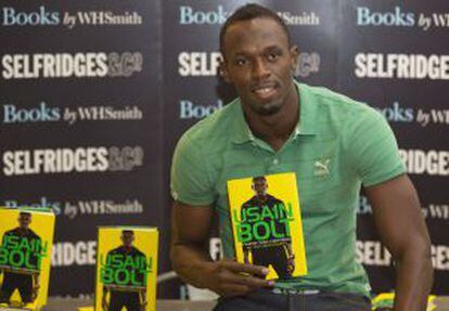Bolt, en la presentación de su autobiografía