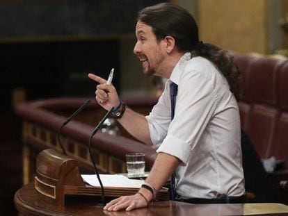 Debate de la moción de censura de Unidos Podemos a Mariano Rajoy.