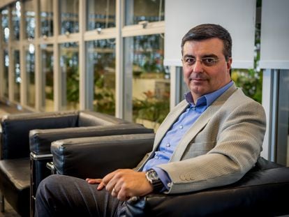 El empresario Rafael Cervone, presidente de CIESP, en su despacho.