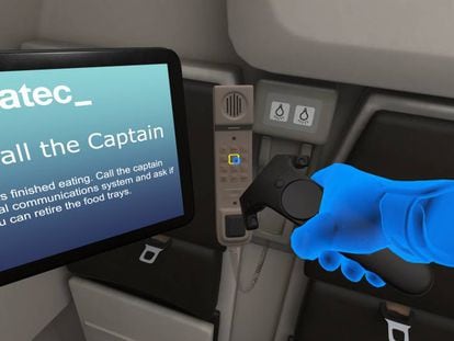 Formación en realidad virtual para tripulantes de cabina con tecnología desarrollada por PixelsHub.