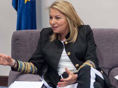 Cristina Contel, presidenta de Aspe.