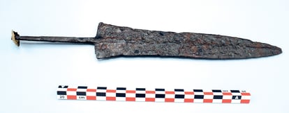 El puñal B30-002/4 de La Carada, procedente de la Colección Marsal.