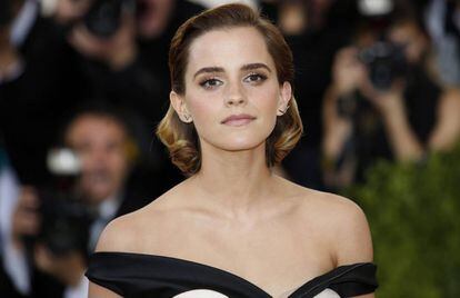 Emma Watson, en la gala del Met de Nueva York el pasado mes de mayo.