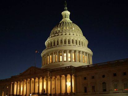 Capitolio de EE UU, sede del Congreso, en Washington.