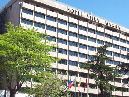 Hotel Villa Magna, en Madrid.