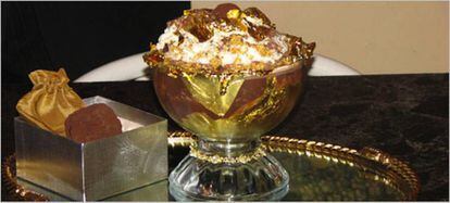 Foto del helado 'Frozen Hot Chocolate' de 25.000$.