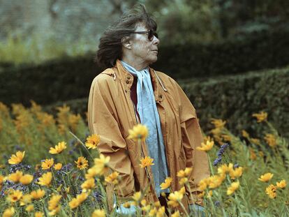 La artista Joan Mitchell.