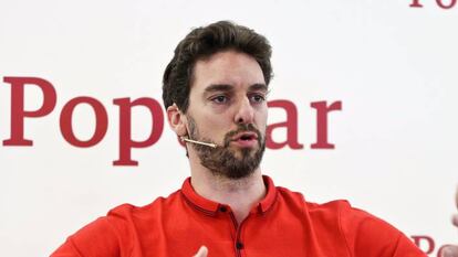 Pau Gasol es embajador del Popular hasta 2019.