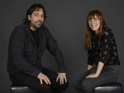 Los cineastas Isaki Lacuesta y Elena Trapé. 