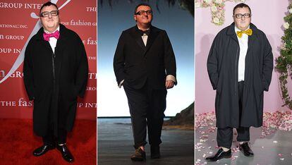 Alber Elbaz

El que fuera director creativo de Lanvin está obsesionado con las pajaritas. Las tiene de todos los colores y siempre las combina con traje o levita oscura y gafas de pasta.