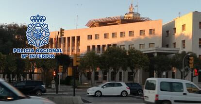 Comisaría provincial de la Policía Nacional de Málaga.