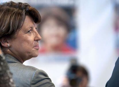 Martine Aubry, candidata en las primarias del PS franc&eacute;s.