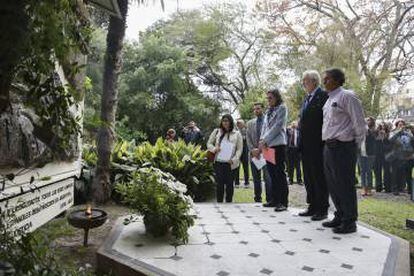 Homenaje a las víctimas españolas de la dictadura argentina.