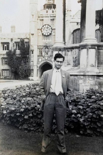 Amartya Sen, en el Trinity College, en Cambridge en 1958.