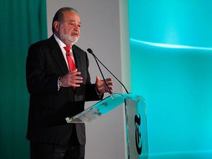 Carlos Slim, accionista de control de FCC.