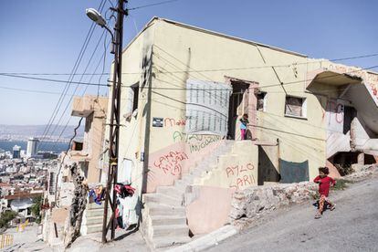 Una casa de Kurdos en la parte baja del barrio de Basmane.