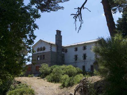 El chalé de Peñalara en el valle de la Fuenfría, pertenecía a la Real Sociedad Española de Alpinismo de Peñalara.