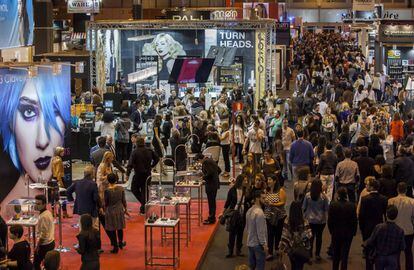 Asistentes a la pasada edición del salón Look