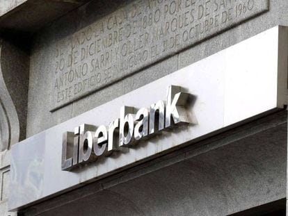 Logotipo Liberbank. EFE/José Luis Cereijido/Archivo