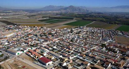Vista aérea de Valderrubio.