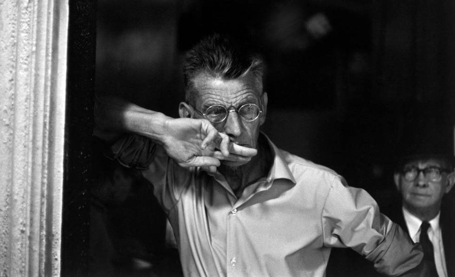 El dramaturgo irlandés Samuel Beckett, en 1964.