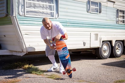 Nathan Apodaca en Idaho, Estados Unidos, en octubre de 2020.