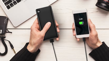 Cargadores portátiles y baterías externas para teléfonos