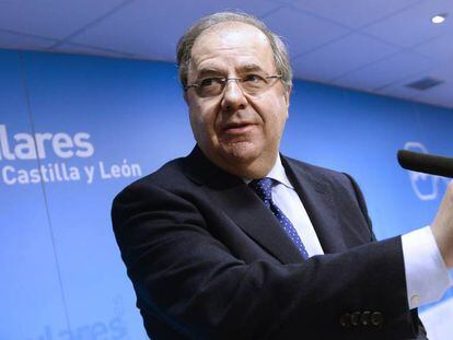 Juan Vicente Herrera, presidente del PP de Castilla y Le&oacute;n en una foto de archivo. 