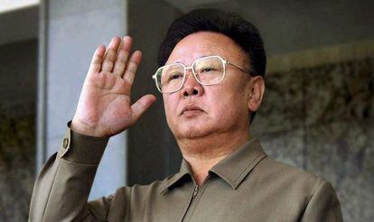 El fallecido mandatario norcoreano Kim Jong-il.