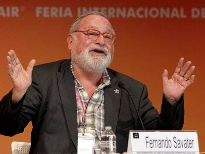 El escritor espa&ntilde;ol Fernando Savater.