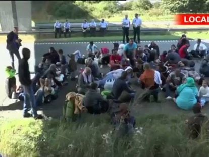 Dinamarca cierra vías de tren y carreteras por los refugiados