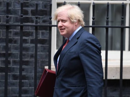 Boris Johnson, primer ministro de Reino Unido