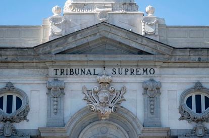 Edificio del Tribunal Supremo, en Madrid.