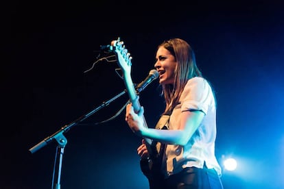 Maika Makovski, en Groningen (Pa&iacute;ses Bajos) en enero de 2015. 